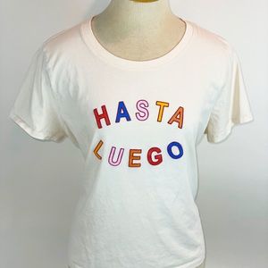 Madewell Boxy “Hasta Luego” t-shirt XL
